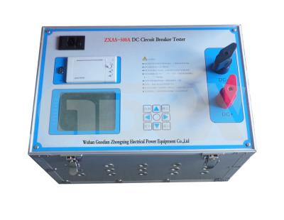China Test Current 500A DC Circuit Breaker Characteristic Tester With Strong Anti-Interference Ability for sale