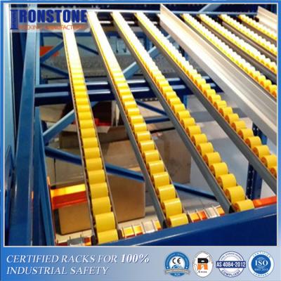 China Carton Gravity Flow Rack System Customized with FIFO for sale