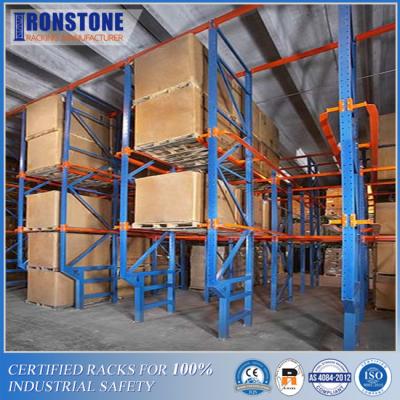 China Convenient And Simple Warehouse FIFO High Density Drive In Pallet Racking System for sale