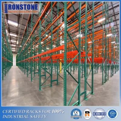 China Convenient Installation Teardrop Pallet Racking System For Warehouse Storage for sale