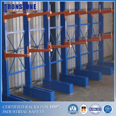 China Scratch-Resistance Cantilever Storage Rack With Unlimited Horizontal Space for sale
