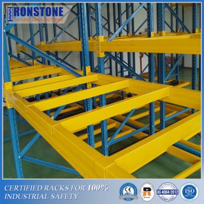 China Warehouse Metal Pallet Rack Support Bar For Pallet Racking System Storage for sale