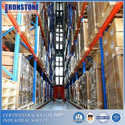 China Sophisticated Handling Feature VNA Industrial Racking with High Security Coefficient for sale