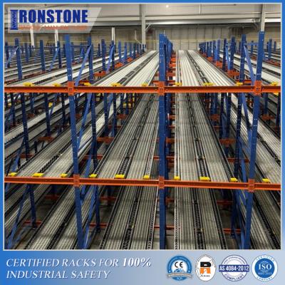 China Piece-picking FIFO Carton Flow Racking With Fast Picking Time for sale
