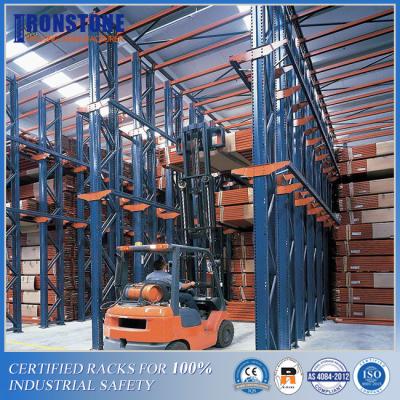 China CE Certificated  Detachable Metal  Drive In Pallet Storage Rack System for sale