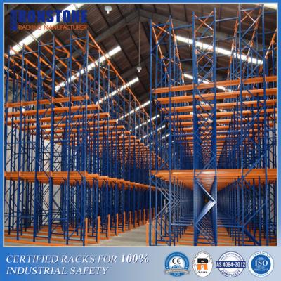 China Cold Storage Warehouse Drive In Pallet Racking System for sale