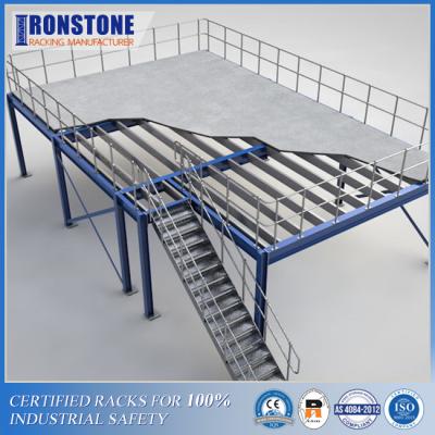 China High Warehouse Space Utilization-Mezzanine Floor Racking Systems for sale