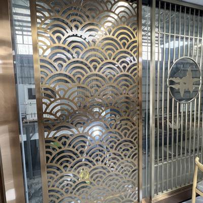 China 1219mmx2438mm Stainless Steel Screen Partition Inox Divider 201 304 316 for sale