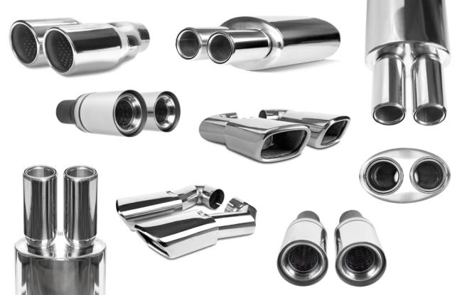 Exhaust Steel Tube Welded Stainless Steel Tube SUS409L / SUS439 / SUS436L / SUS346S
