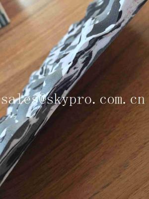 China Custom Colorful Shoe Sole Rubber Sheet Camouflage Size Closed Cell For Slipper for sale