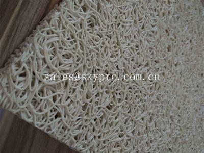 China Plástico de borracha impermeável branco da memória das esteiras da bobina do PVC das esteiras, 4000 G/M2 à venda