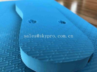 China Blue EVA Foam Sheet Good Memory Foam Sheet for Making Shoes Sole Flip Flop for sale