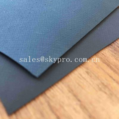 China 0.9mm Colored Glossy Rubberized Cloth Thick Neoprene Fabric , Airprene Fabric For Industry Boat for sale