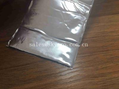 China Reinforced One Side Aluminum Foil Self - adhesive Waterproof Butyl Rubber Inside Asphalt Bitumen Tape for sale