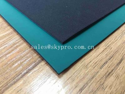 中国 生産ラインの仕事台/緑のゴム製テーブル シートのためのESDの帯電防止テーブルのゴム製マット 販売のため