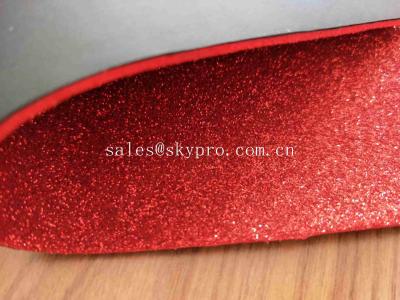 China A4 Size Glitter Sparkling Foam Insulation Sheets / Custom Goma Foamy Sheets for sale