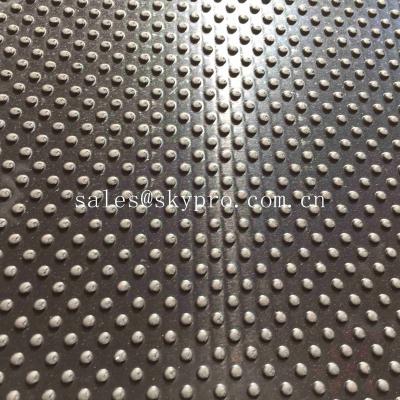 China 5mm Small Coin Stud Rubber Mats / Heavy Duty Rubber Floor Mats For Kitchen for sale
