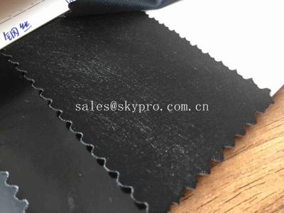 China Home Decoration Upholstery PU Synthetic Leather Fashion Steel Wire Embossed for sale