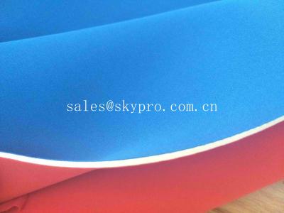 China Custom Elastic Neoprene Fabric Stretchy Polyester Fabric Coated For Water Sports for sale