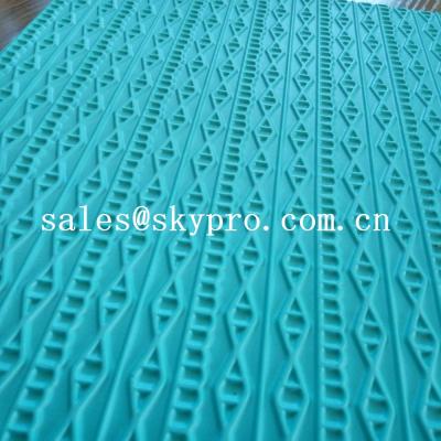 China High density rubber sheet for shoe 3D pattern recycle eva shoes sole material for sale