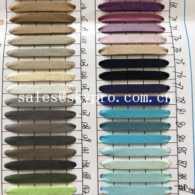 China Resistant  PU Synthetic Leather soft leather fabric materials for sale