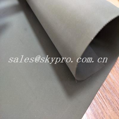 China Custom Wear Resistant Hypalon Rubber Sheet Neoprene Fabric Roll , Hardness 68±5 for sale