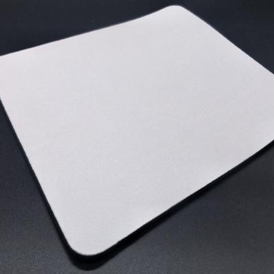 Chine Blanc de petit pain de tissu du néoprène de revêtement du caoutchouc naturel aucune copie Mousepad à vendre