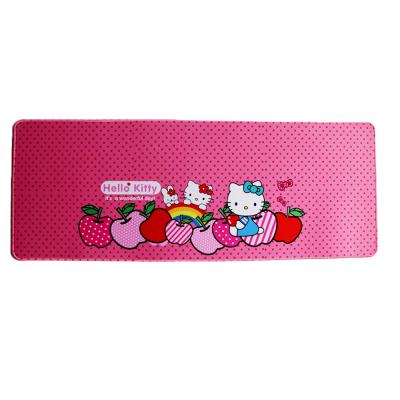 China Alfombrilla de ráton de goma modificada para requisitos particulares impresa del Hello Kitty en venta