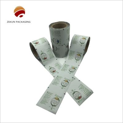 China Aanpasbare CMYK-afdruk Plastic Packaging Roll Film Gravure Printed Te koop