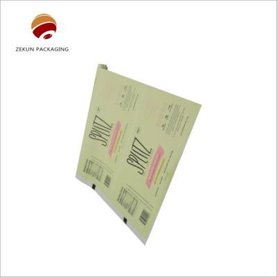 China ISO/SGS Resistência ao rasgão Rolo de filme de estoque Embalagem personalizada à venda