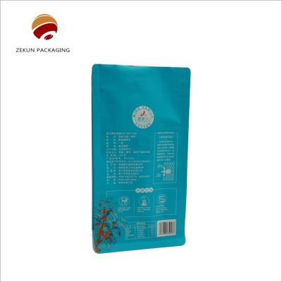 China Customized Moisture Proof PET/PE  Flat Bottom Bag Custom Food Packaging for sale