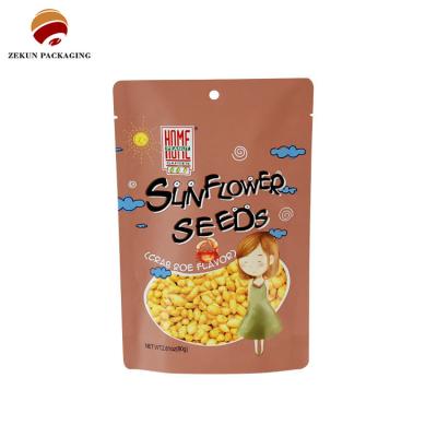 China Moisture Proof Snack Food Packaging Bag PET/PE Gravure Printed Up To 10 Colors for sale