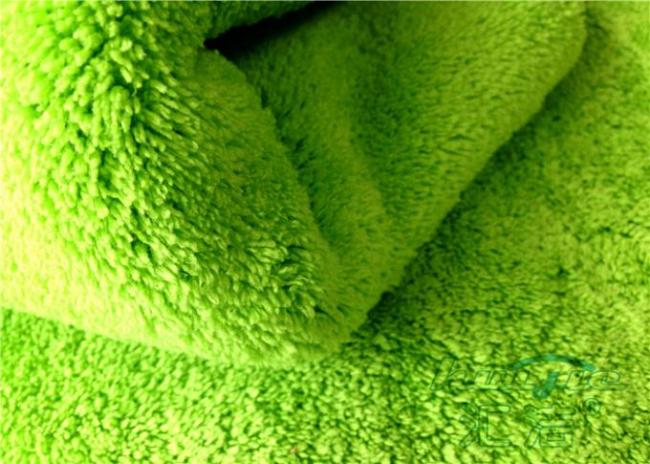 Microfiber Car Care Cloth Super For Windows Glass , Plush Buffering Towel