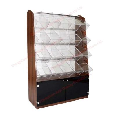 China Sweet Store Furniture Acrylic Bin Storage Pick and Mix Bulk Candy Display Stand for sale