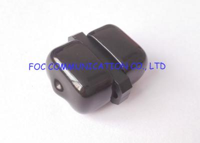 China Fiber Optic Adapter MPO / MTP Black Key-Up To Key-Down Black With Dust Cap for sale