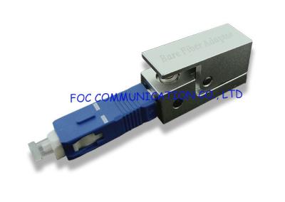 China SC Bare Fiber Optic Adapter Enable Quick and Easy Temporary Connections for sale
