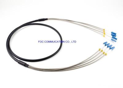 China Cordón de remiendo al aire libre de la fibra de la prenda impermeable IP67 LC LC de FTTA en venta