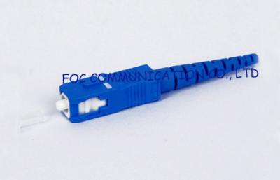 China Simplex Fiber Optic Connectors SC 2.0mm High Precision Alignment For FTTX for sale