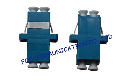China Fiber Optic Adapter LC SM Duplex SC Type Zirconia Ceramic Sleeve High Stability​ for sale