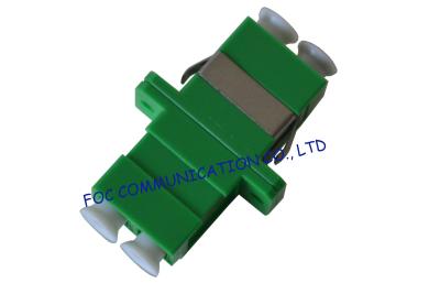 China LC / APC Duplex Fiber Optic Adapter Low Insertion Loss For Fiber Optic Devices for sale
