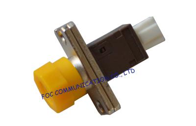 China MU - FC and MU - SC Hybrid Fiber Optic Adapter for multimode or singlemode cables for sale