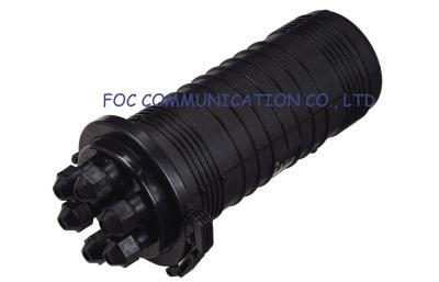 China Erect Type 6 Ports fiber optic splice closures 144Core Bunchy Fan Out for sale