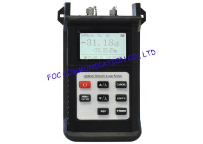 China Handheld FTTH Fiber Optic Test Equipment To Test Return Loss and Insertion Loss for sale