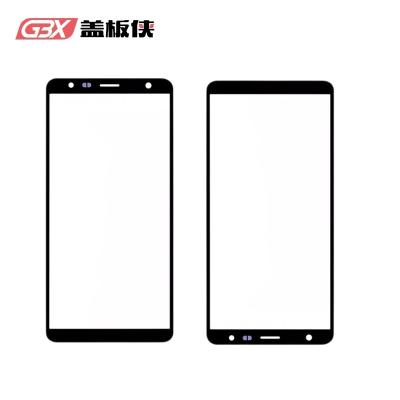 China Lente de vidrio delantero OCA de 2 en 1 para el teléfono  Galaxy J6 J8 en venta