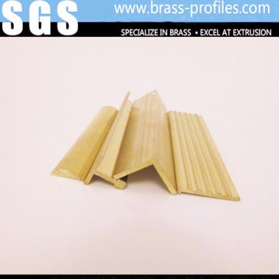 China Anti-Corrosion Copper Building Materials Architectural Brass Hardware Profiles for sale