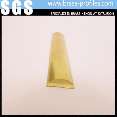 China Brass Extruding Arc-shaped Sheet / New Self Designed  Flat Bar for sale