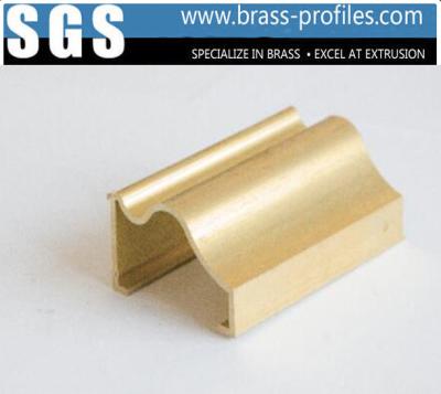 China HPB59-1 Brass Extrusion Handrailing Profiles Design Stair Armrest for sale