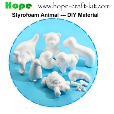 China EPS Styrofoam Foam  Animal Fruit for Kids Hobbies DIY Material and Christmas OEM ODM Various Shapes Size STEM INNOVATION for sale