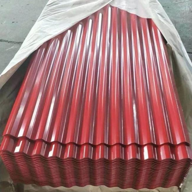0.28mm Zinc Corrugated Steel Metal Roofing Sheet Price