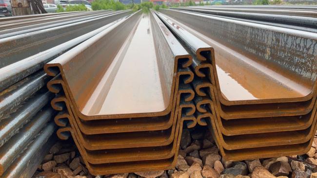 Tianjin Steel Factory Supply Sheet Pile Steel Price of Type 2 Steel Sheet Pile